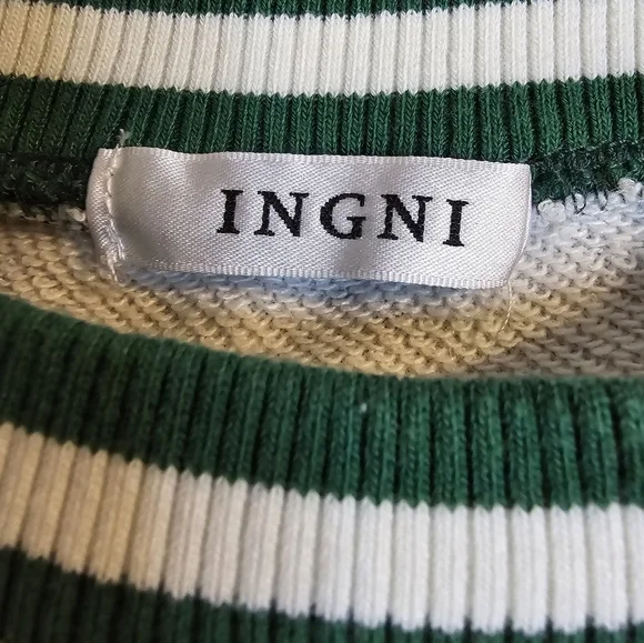 Delaware 1974 West Virginia USA Cropped Ribbed Oversized Baggy Collegiate - Picture 3 of 6